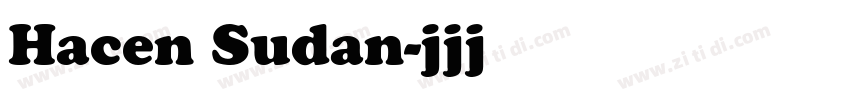 Hacen Sudan字体转换